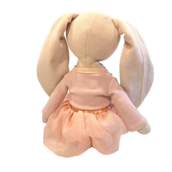 Jellycat Lila Ballerina Bunny Plush Doll In Pink Dress With Satin Ballet Shoes - Picture 8 of 11